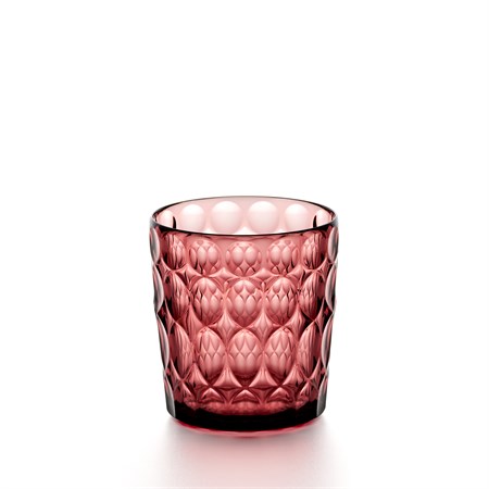 bicchiere basso vanity decoro n1 viola malva